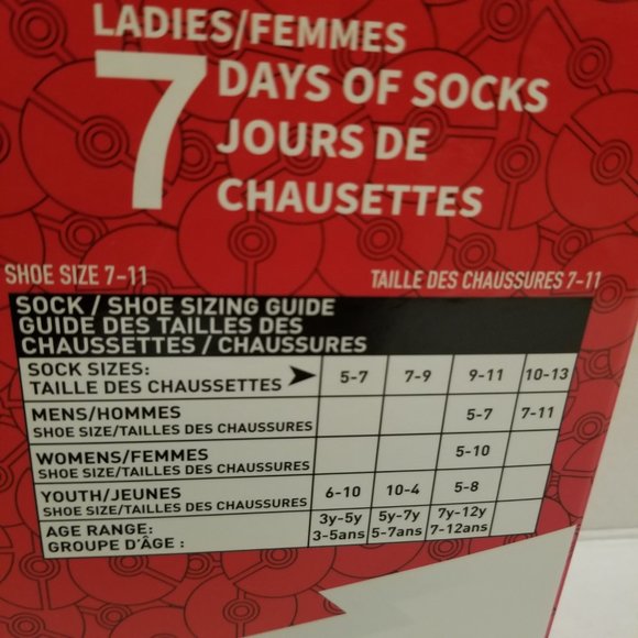 Pokemon Ladies 7 Days of Socks  - 7 pairs - Picture 3 of 6